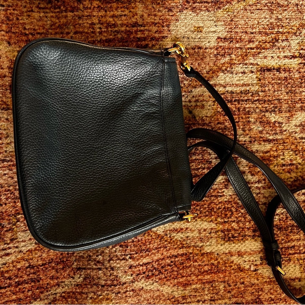 Marc Jacobs Navy Textured Leather Bag - Picture 5 of 7
